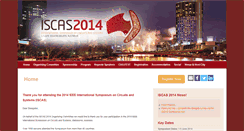 Desktop Screenshot of iscas2014.org